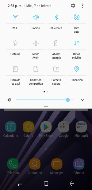 Desactive Wi-Fi y Bluetooth