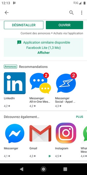 Sélectionnez OUVRIR