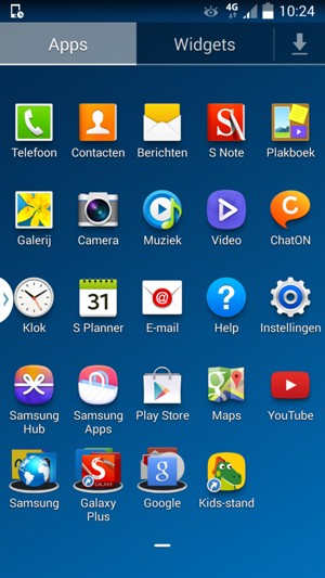 Selecteer Instellingen