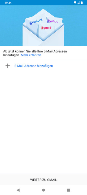 Wählen Sie E-Mail-Adresse hinzufügen