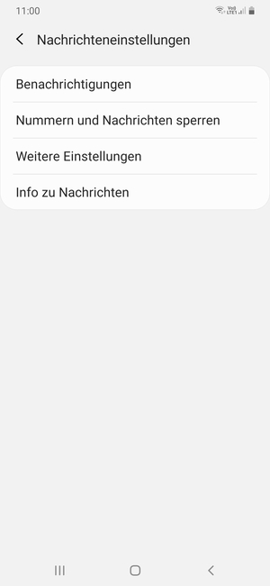 Wählen Sie Weitere Einstellungen