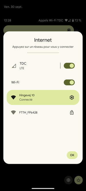 Désactiver le Wi-Fi