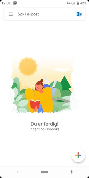Hotmail er klar til bruk
