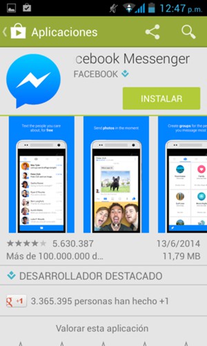 Seleccione INSTALAR