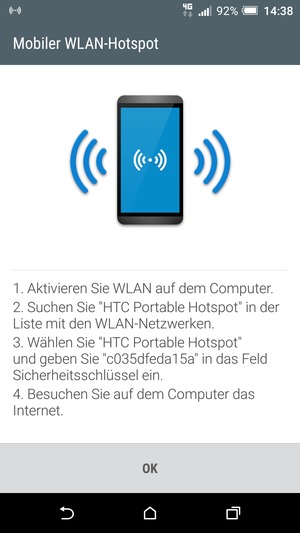 Wählen Sie OK
