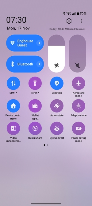 Turn off Wi-Fi and Bluetooth