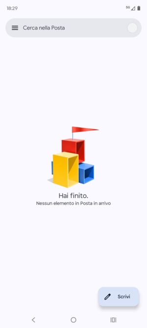 Il tuo account è pronto per l'uso