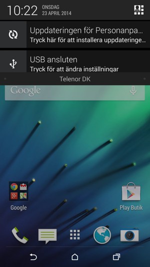 Dra ner rullgardinsmenyn
