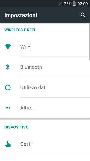 Seleziona Altro...