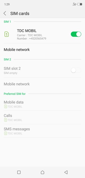 Select Mobile network