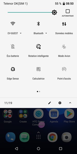 Désactiver le Wi-Fi et le Bluetooth