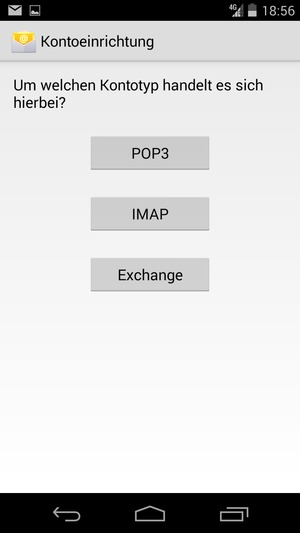 Wählen Sie Exchange