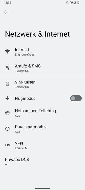 Wählen Sie SIM-Karten