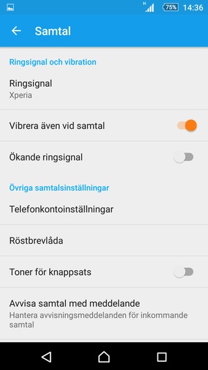 Välj Röstbrevlåda