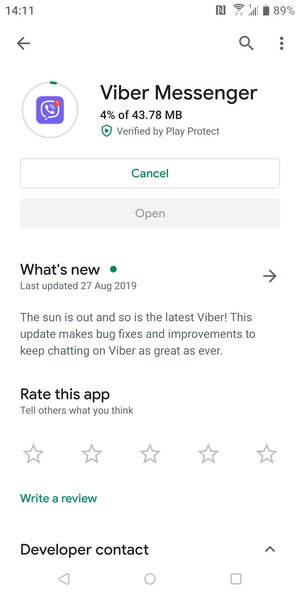 Wait for the installation process to finish