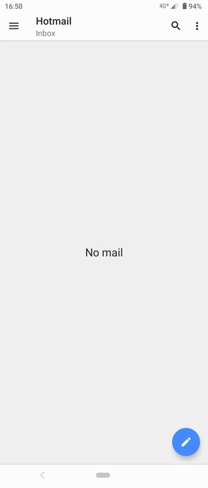 Your Hotmail is ready to use