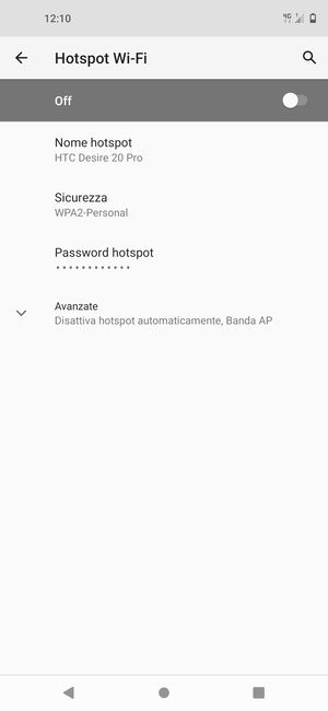 Attiva Hotspot Wi-Fi