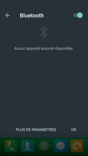 Désactiver Bluetooth