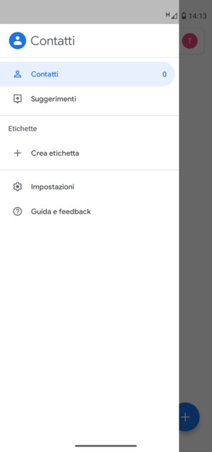 Seleziona Impostazioni