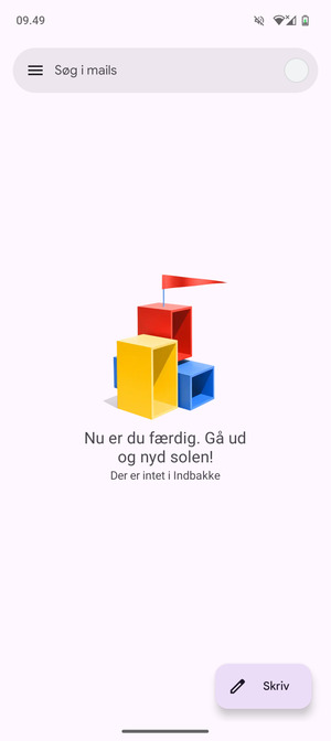Din Hotmail er klar til brug