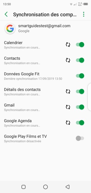 Vos contacts Google vont maintenant être synchronisés avec votre Infinix