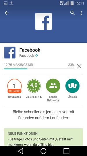 Warten Sie, bis der Installationsprozess  beendet ist