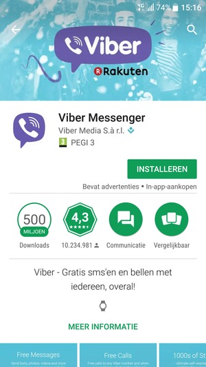 Selecteer INSTALLEREN