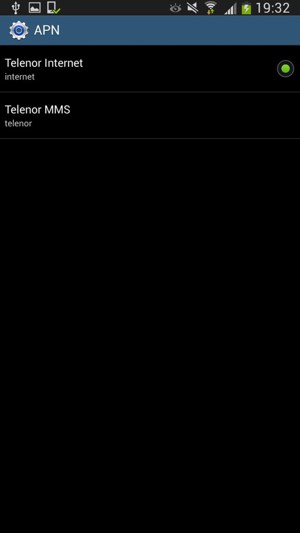 El teléfono ha sido configurado para MMS