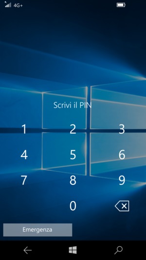 Il tuo telefono è ora protetto dal blocco schermo.