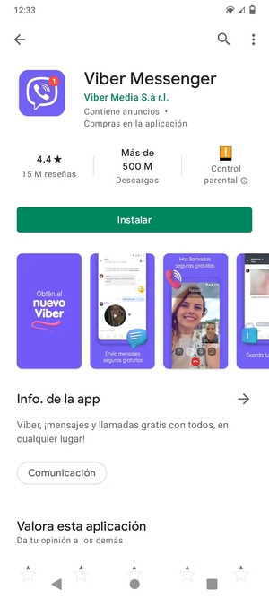 Seleccione Instalar
