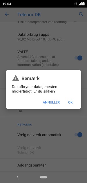 Vælg OK