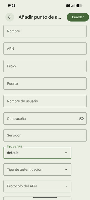 Seleccione Guardar