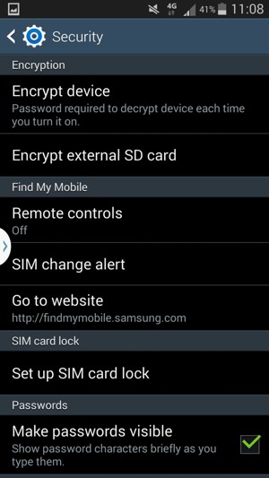Select Set up SIM card lock
