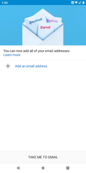 Select Add an email address