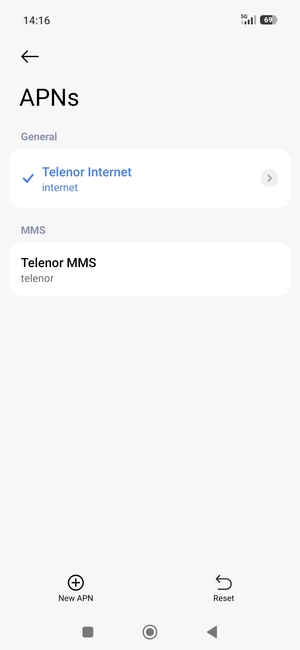 Your phone has now been set up to MMS