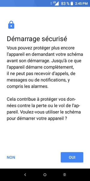 Sélectionnez votre option préférée