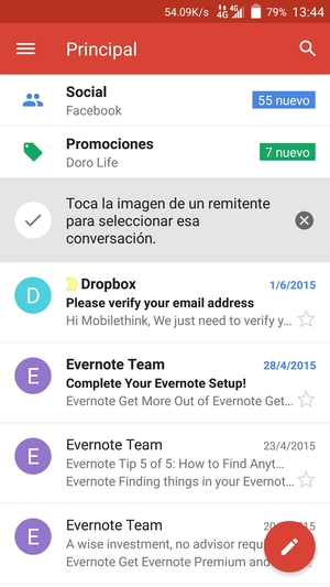 Su cuenta está lista para usar