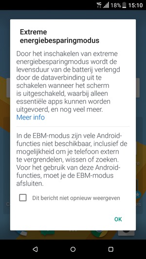 Selecteer OK