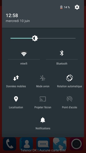 Désactiver le Bluetooth