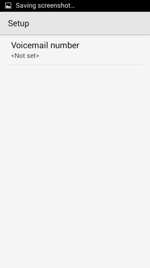 Select Voicemail number