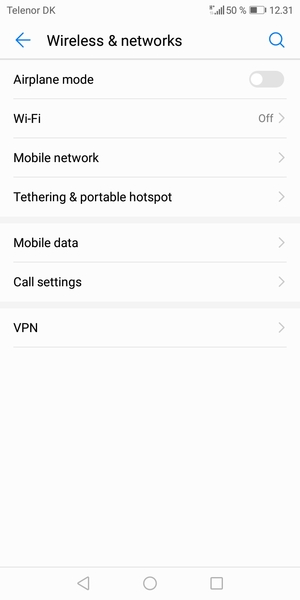 Select Mobile network