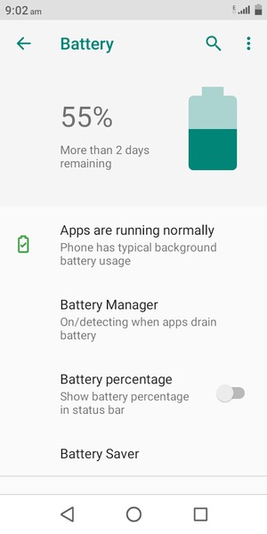 Select Battery Saver