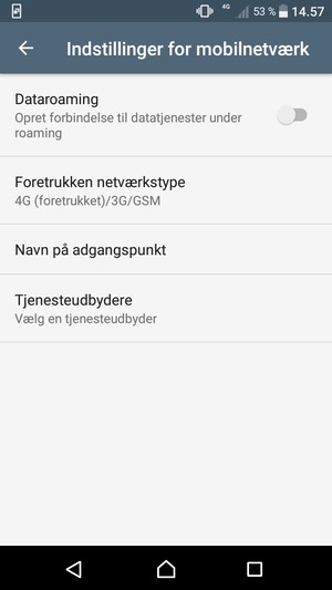 Vælg Navn på adgangspunkt