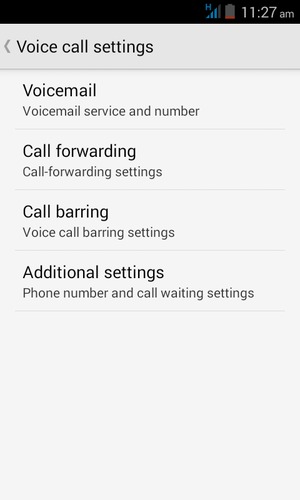 Select Voicemail