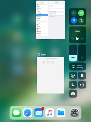 Swipe apps up to close them. This will save battery.