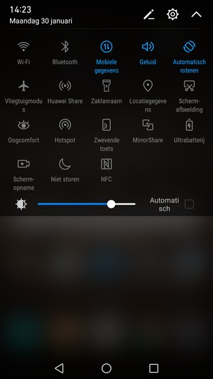 Vink het selectievakje Automatisch aan