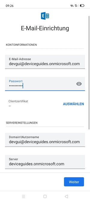Geben Sie Ihre Passwort ein