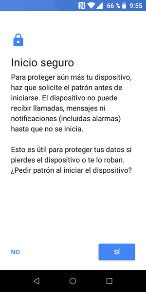 Seleccione la opción deseada
