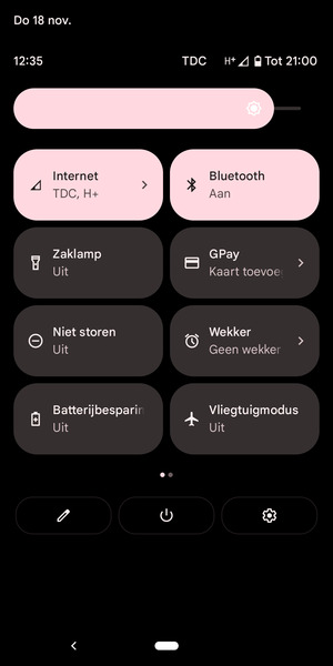 Selecteer Internet