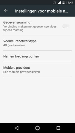 Selecteer Namen toegangspunten
